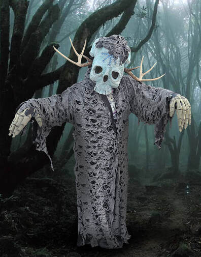 Mix of Wendigo and Norse Draugr (undead)
